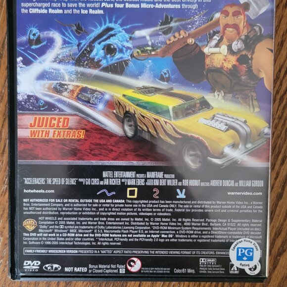 Hot Wheels Acceleracers The Speed of Silence DVD-2005 - Picture 4 of 4